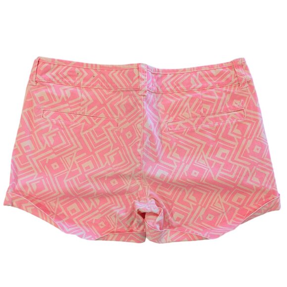 AEO 2 Pairs Midi 3.5" Inseam Stretch Shorts 6 Southwestern and Geometric - Picture 3 of 11